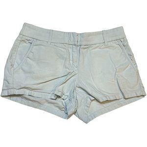 J.Crew chino shorts light blue twill khaki size‎ 0